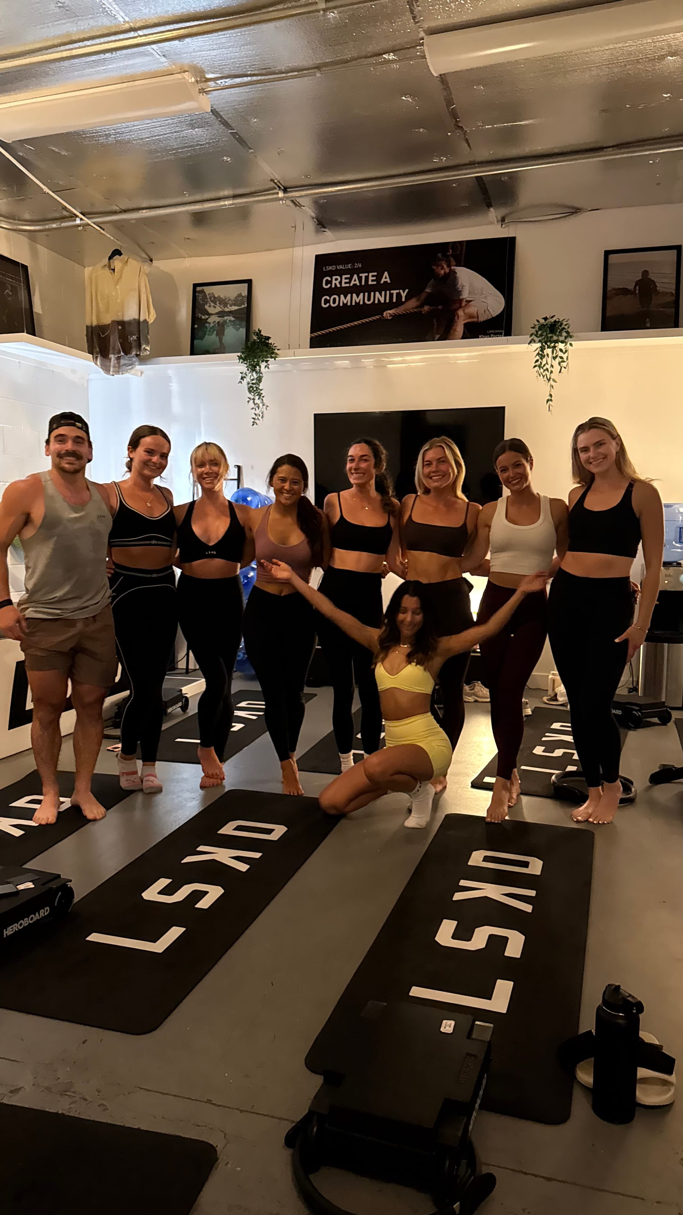 EB Method staff training brought to a gym and studio team